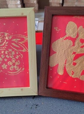 龙年传统雕版拓印DIY儿童体验