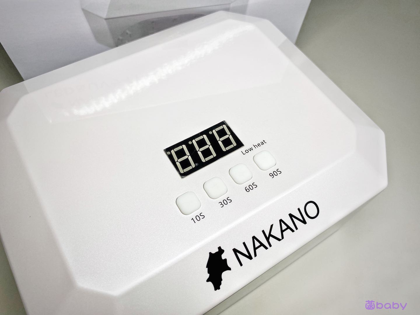 NAKANO新款美甲灯感应光疗灯充电款和插电款36w UV/LED灯一年质保 - 图0