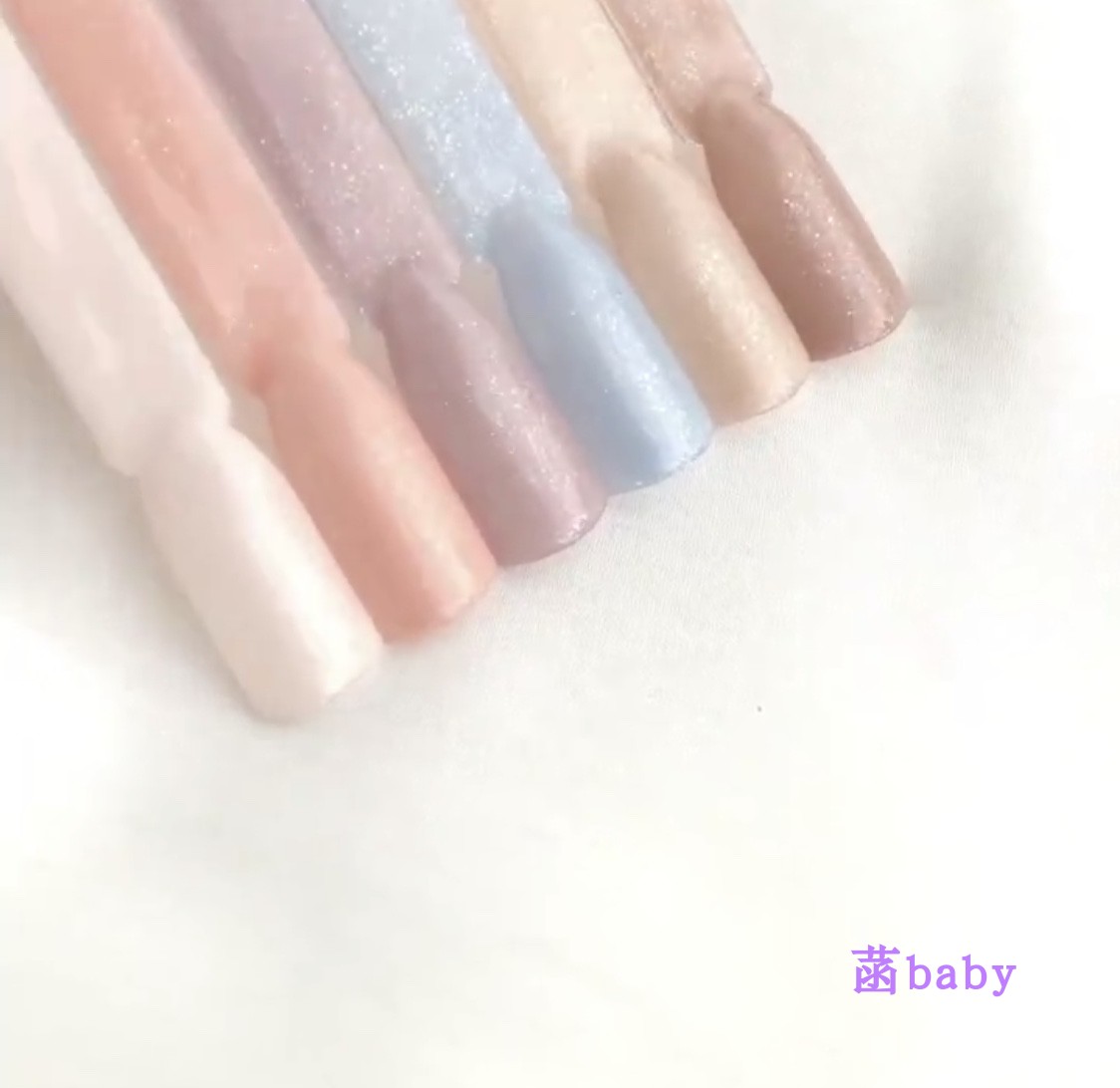 Estemio2019新色韩国专业美甲品牌VERY GOOD NAIL GLOW高光细闪-图1