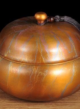 中式风复古储茶罐