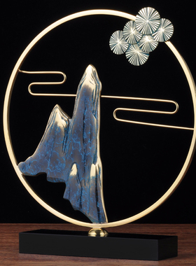 莲善堂铜+合金祝福中式客厅