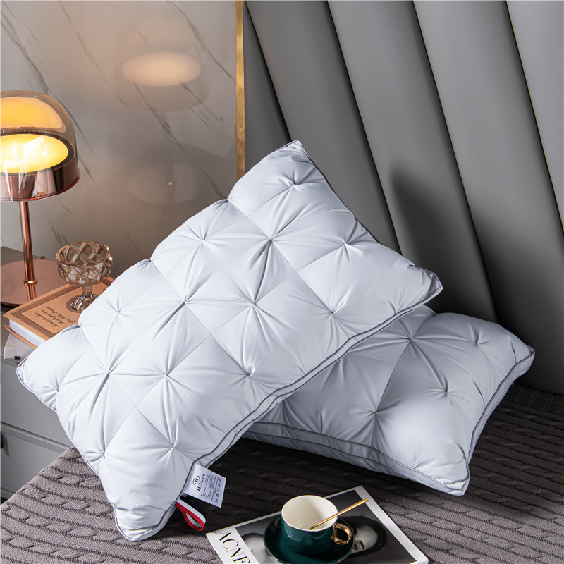 五星级酒店羽绒枕白鹅枕芯单人护颈椎助睡眠家用一对装枕头送枕套,淘宝优惠券,粉丝福利购,淘宝优惠卷