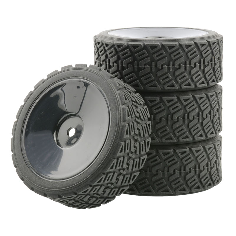 RCW8房车1:10平跑轮胎FW06京商94123田宫TT02耐磨跑街胎樱花D4D3 - 图0