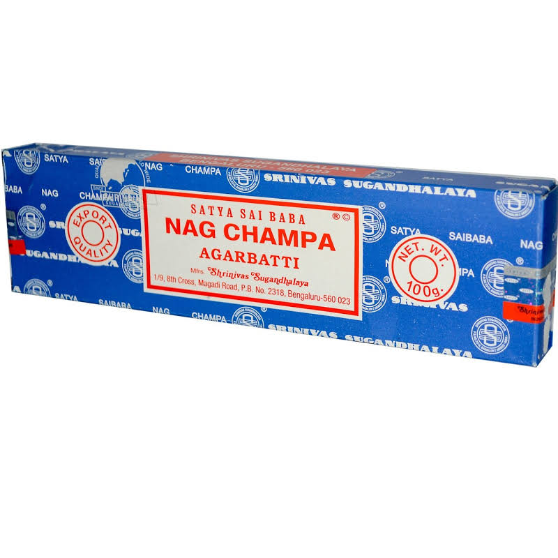 印度赛巴巴黄花木线香Sai Baba Nag Champa Agarbatti Incense - 图1