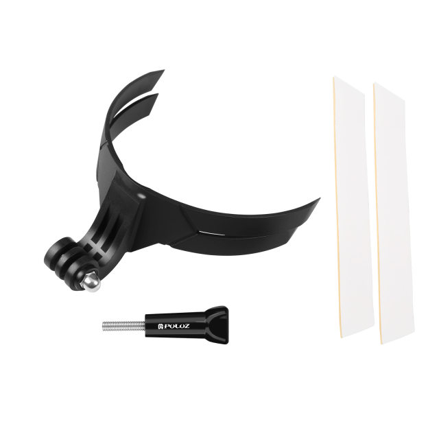 PULUZ Fat Cow motorcycle helmet chin bracket gopro sports camera bracket riding mobile phone shooting