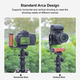 Universal SLR mirrorless camera left handle L plate handheld shooting vertical shot stabilizer camera rabbit cage Vlog