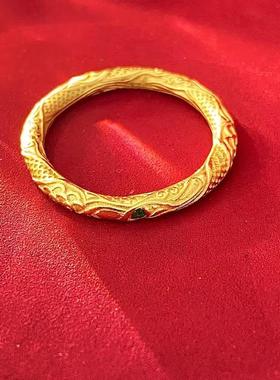 S925银不掉色哪吒新款乾坤圈戒指