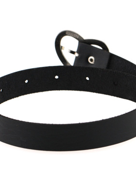 桃心爱心扣项圈女颈带锁骨