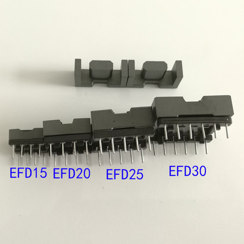 磁芯EFD15 EFD20 EFD25 EFD30卧式骨架锰锌铁氧体变压器电源电感 - 图1