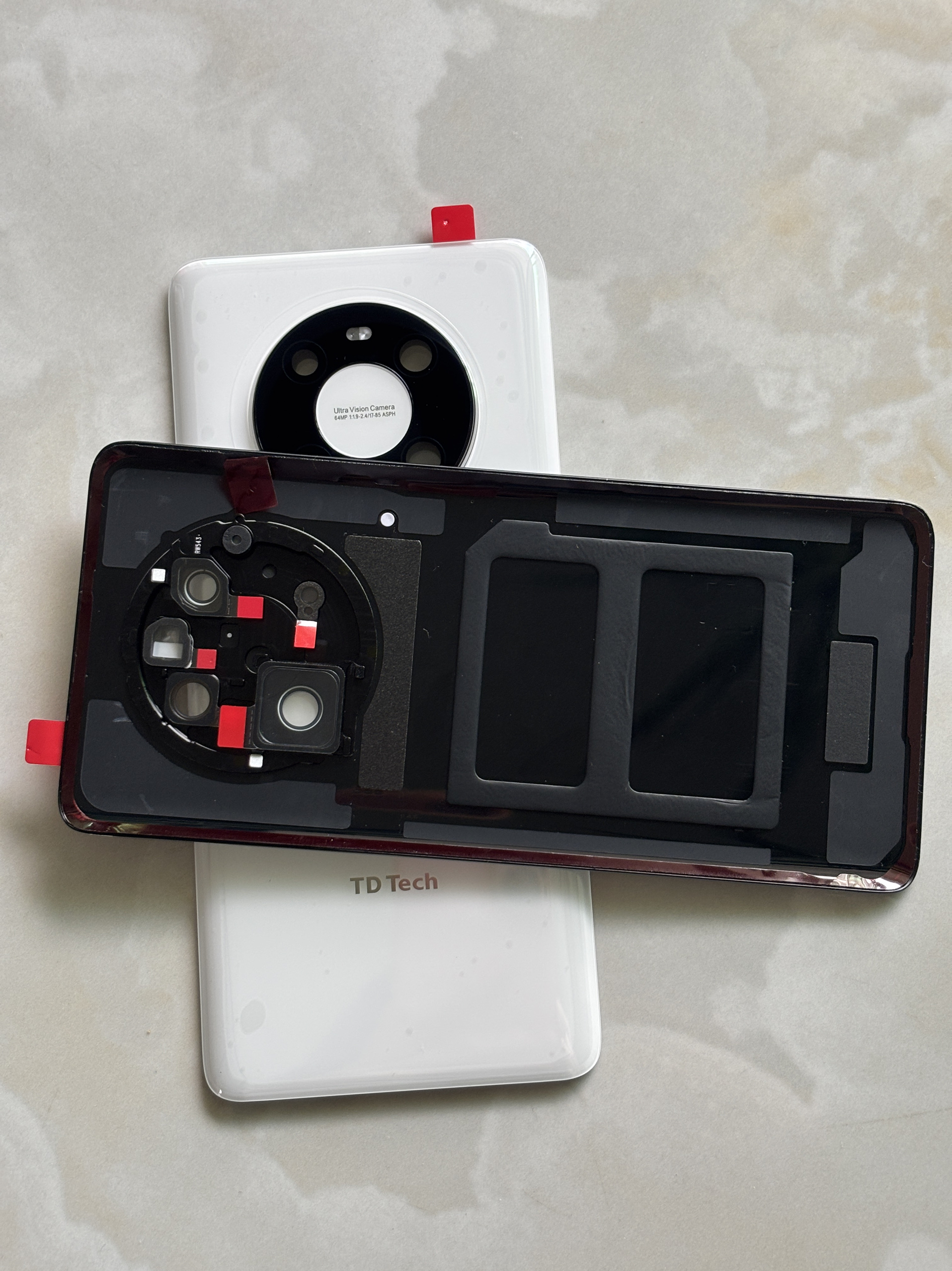 ALmate40后盖适用鼎桥mate40后盖TDtech m40电池盖玻璃后盖 - 图0