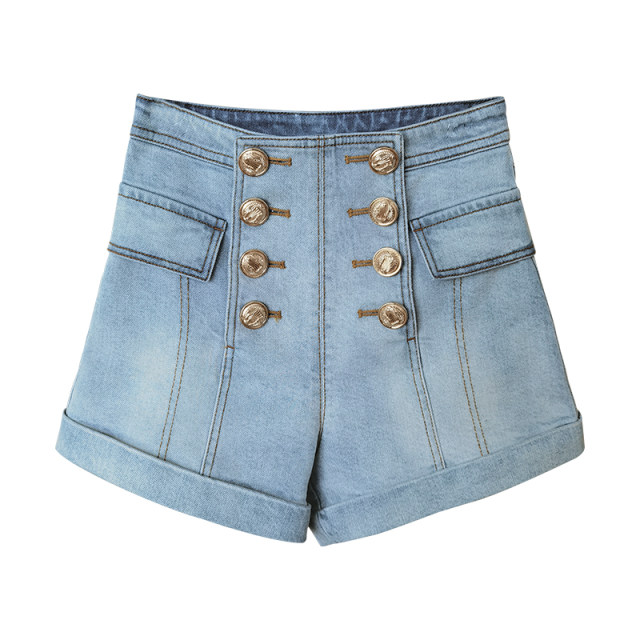 ໂສ້ງຂາສັ້ນ NancyCavally vintage ສອງດ້ານ