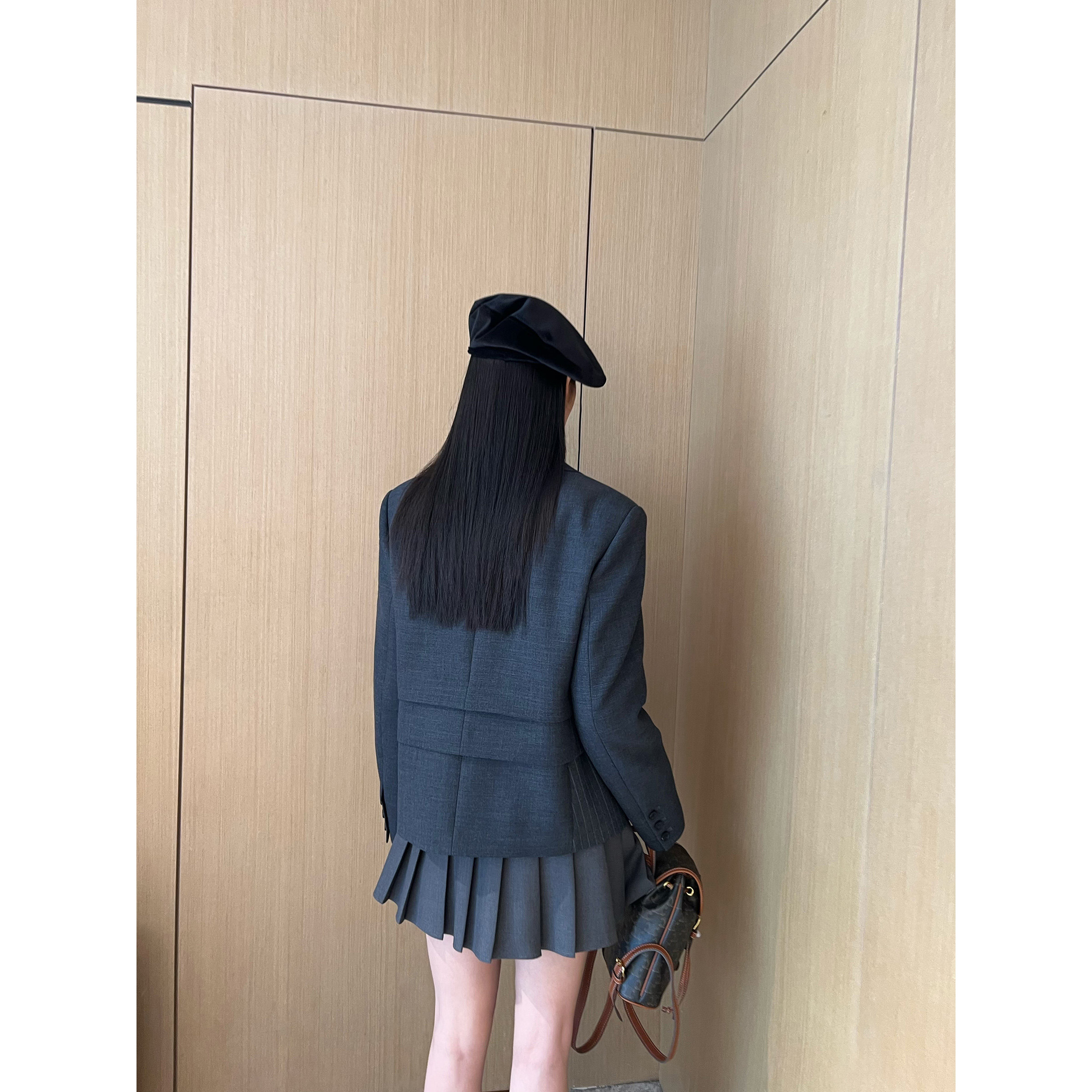 NancyCavally初剪澳毛高密织造叠加层次感 微阔短西装/修腿微喇裤,淘宝优惠券,粉丝福利购,淘宝优惠卷