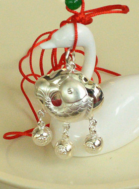 S990纯银宝宝锁足银送礼满月周岁