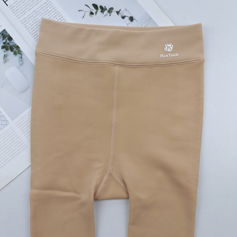 ColveaKutvn6622水光袜秋冬款薄绒光腿神器连裤袜自然裸感肉色 - 图0