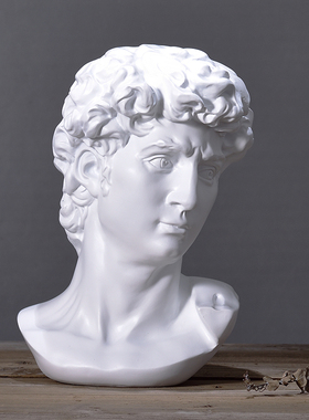 美术人物雕像书房人物树脂北欧