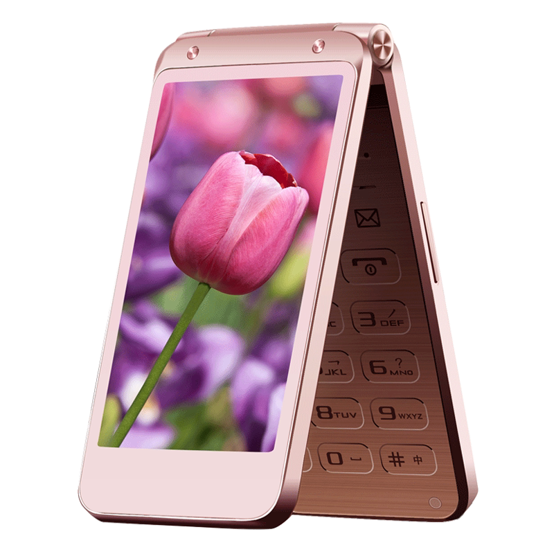 纽曼f9翻盖老人超长待机天翼手机 深圳易乐购数码手机