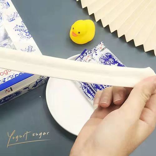 老酸奶拉丝糖本合网红风味软奶糖果小包装怀旧式风味焦香糖果点心 - 图2