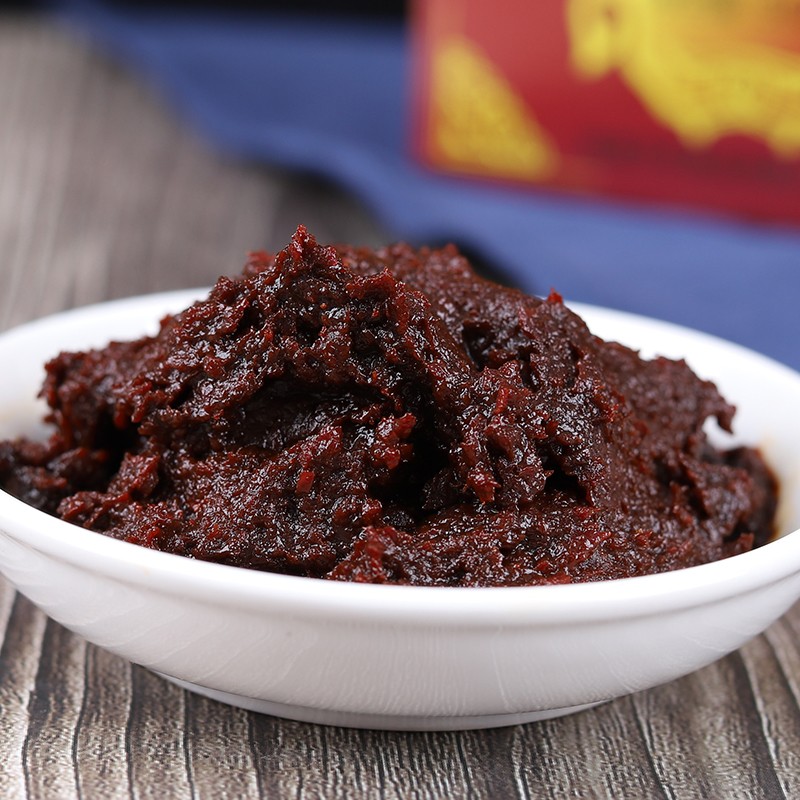 云南特产万和昭通酱150gX5袋 黄豆酱米线帽子拌面酱炸洋芋土豆酱 - 图2