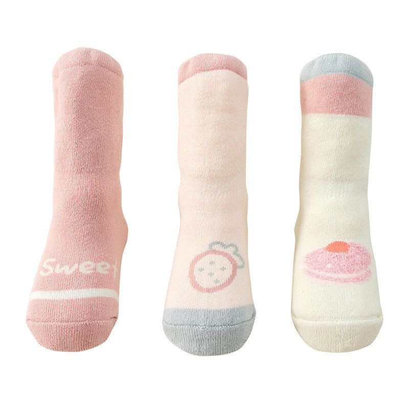 婴儿袜子秋冬加厚保暖0一3月新生儿中筒纯棉宝宝6一12月幼儿冬天,淘宝优惠券,粉丝福利购,淘宝优惠卷