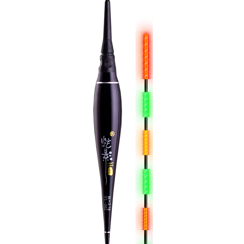 日夜两用电子漂超亮无影夜光漂套装高灵敏夜钓浮漂电池鲫鱼漂醒目 - 图3