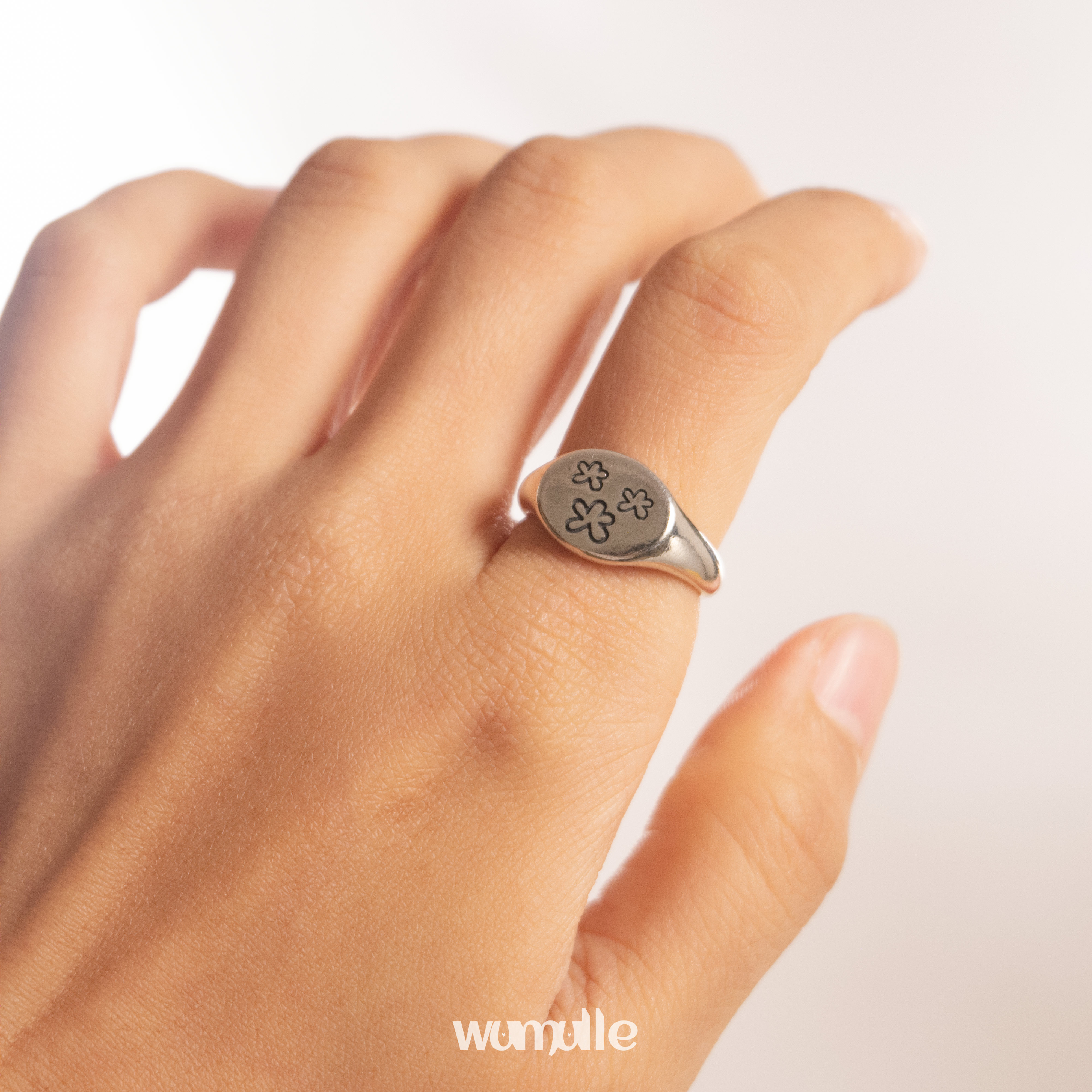 Wumulle cute flower ring forest style versatile