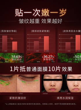 脐带血羊胎素细胞焕活淡纹面膜