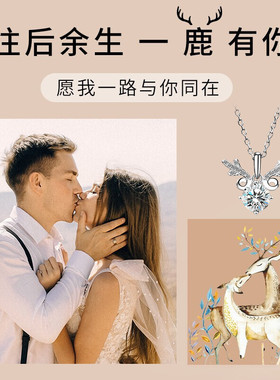 PT950铂金项链18k白金坠子细款链