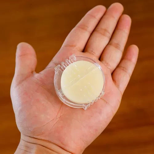 Водорастворимые шелковые нитки, смазка, пчелиный воск с молнией