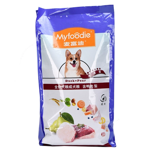 McFudi Dog Food Duck Meat Beef Говядина Молоко