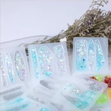 Заколка для волос, силиконовая форма, DIY, зеркальный эффект