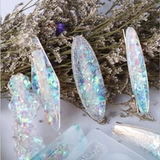 Заколка для волос, силиконовая форма, DIY, зеркальный эффект