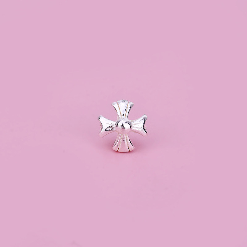 手链DIY散珠珠子泰银十字架隔珠 925银饰手串材料配件饰品配饰,淘宝优惠券,粉丝福利购,淘宝优惠卷