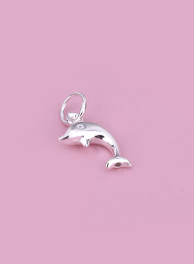 配件小海豚自制串珠材料diy饰品