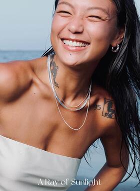ARayofSunlight混搭叠戴项链