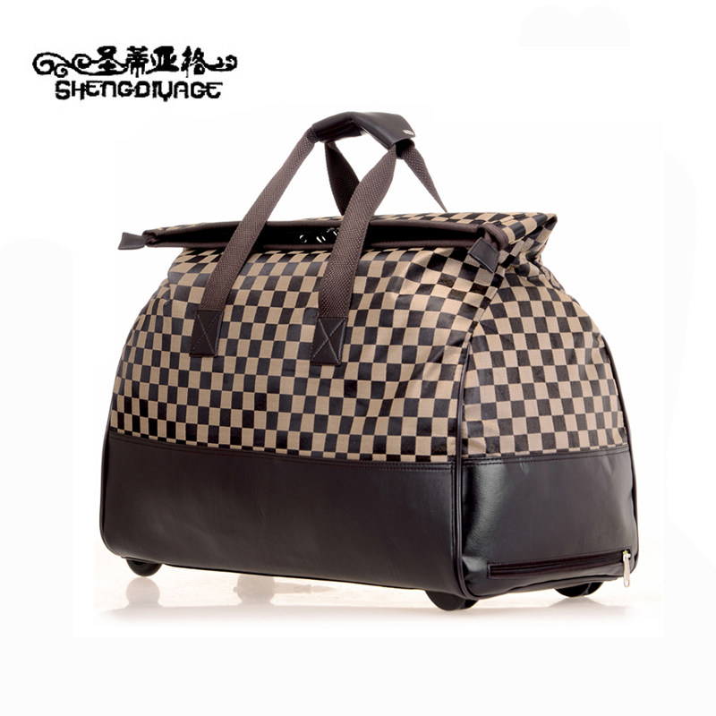 圣蒂亚格手提女大容量出差旅行包 圣蒂亚格旅行袋