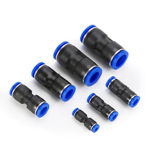 气动快插气管快速接头4mm6mm8mm10mm12mm14mm直通变通三通通用 - 图3