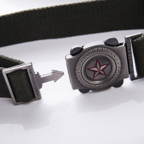 Outdoor sports adjustable Inner belt nylon canvas needle buckle belt Male Tactical woven belt
