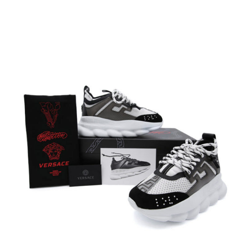 versace /范思哲女士拼接运动鞋 集美海外板鞋/休闲鞋