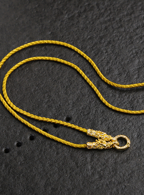 佛牌链子铜镀金男女款