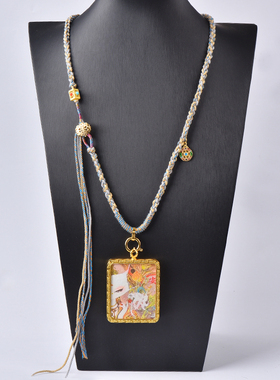 泰国佛牌链西装唐卡链男女款