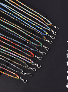 手工编织8股辫泰国佛牌链3mm