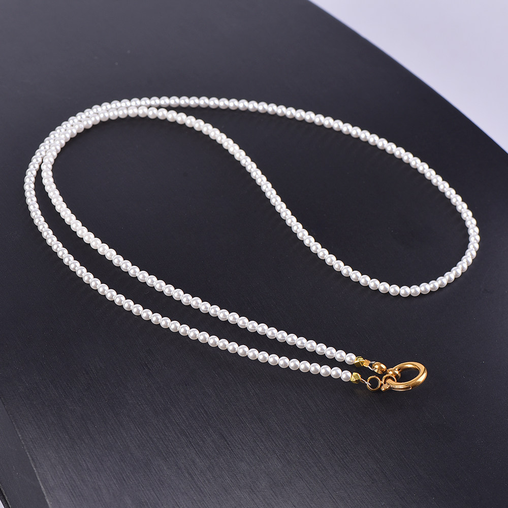 泰国佛牌链子珍珠贝项链弹簧扣快拆扣唐卡挂链精致毛衣链水晶挂链,淘宝优惠券,粉丝福利购,淘宝优惠卷