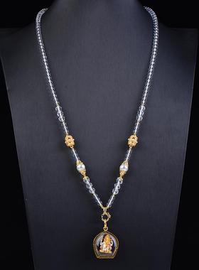 泰国佛牌链水晶万能扣挂链