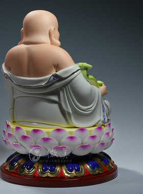 如意彩绘供奉摆件弥勒佛像