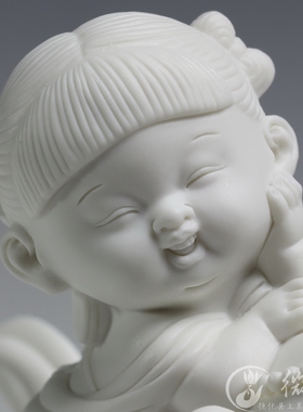可爱风童子陶瓷器工艺品