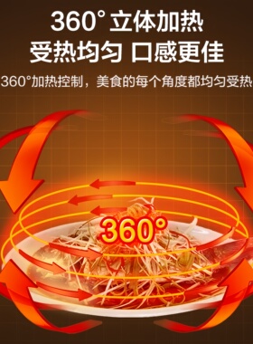 美的微波炉家用20升大容量机械式