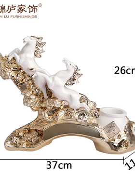 风水商务开业礼品笔筒家居装饰