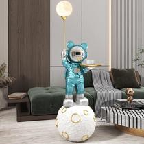 Bluetooth Astronaut Pendulums Living Room Large Astronaut Landed Home Residence Ornament TV Cabinet Office Opening Gijo