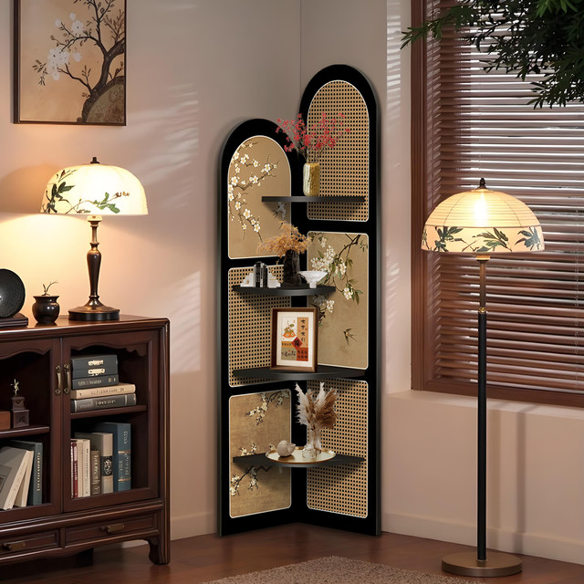 Song's aesthetic medieval corner cabinet corner triangle cabinet