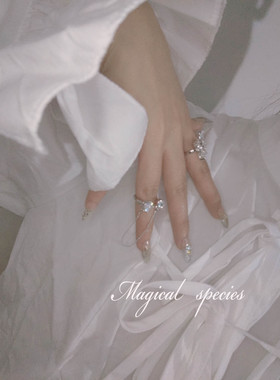 物种双生蝴蝶时尚立体超仙指环